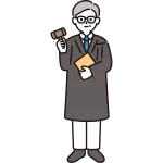 Male Judge Whole Body SVG Icon